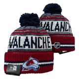 Colorado Avalanche NHL knitted hats