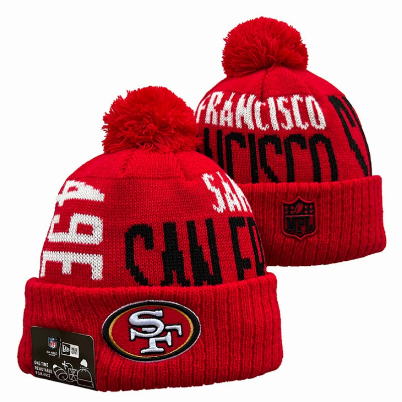 San Francisco 49ers knitted hats