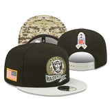 Las Vegas Raiders snapbacks adjustable hats