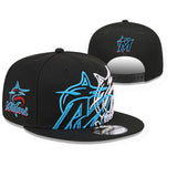 Miami Marlins MLB snapbacks adjustable hats