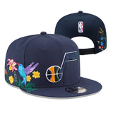 Utah Jazz NBA snapbacks adjustable hats