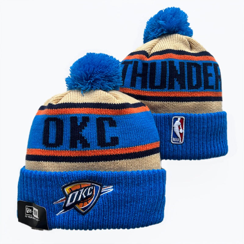 Oklahoma City Thunder NBA knitted hats