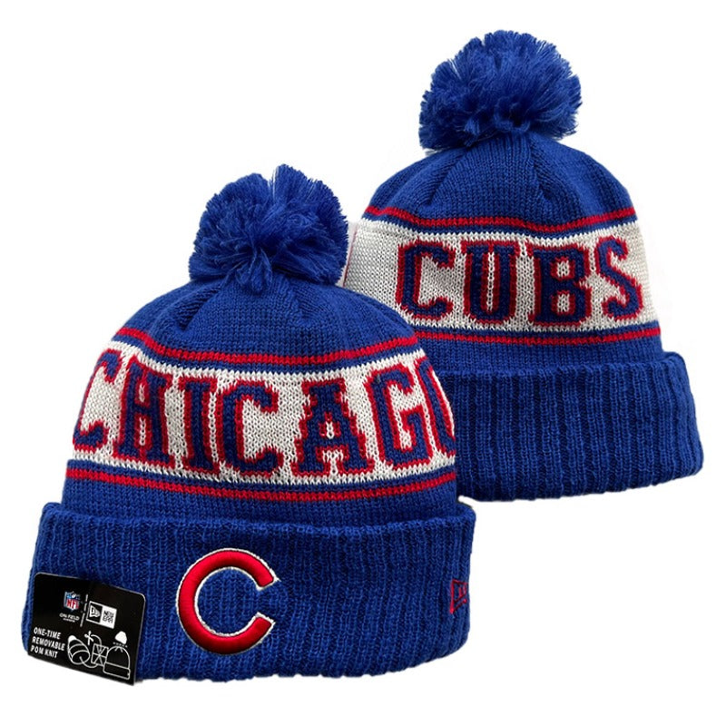 Chicago Cubs MLB knitted hats