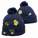 Milwaukee Brewers MLB knitted hats