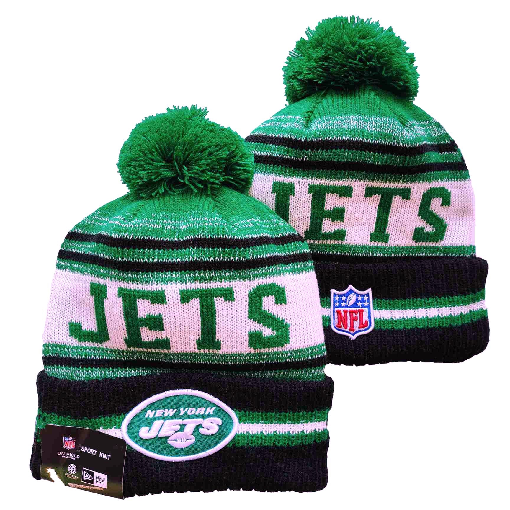 New York Jets knitted hats