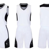 men/women/kids Blank white custom uniform top