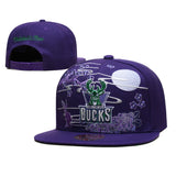 Milwaukee Bucks NBA snapbacks adjustable hats