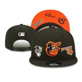 BALTIMORE ORIOLES MLB snapbacks adjustable hats