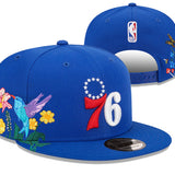 Philadelphia 76ers NBA snapbacks adjustable hats