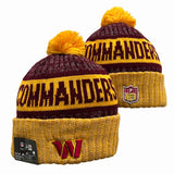 Washington Commanders knitted hats