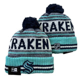 Seattle Kraken NHL knitted hats