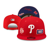 Philadelphia Phillies MLB snapbacks adjustable hats