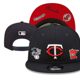 Minnesota Twins MLB snapbacks adjustable hats