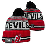 New Jersey Devils NHL knitted hats