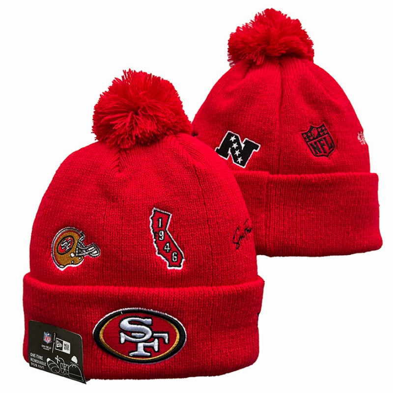 San Francisco 49ers knitted hats