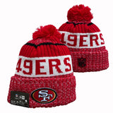 San Francisco 49ers knitted hats