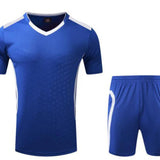 men/women/kids Blank Royal blue custom uniform top