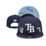 Tampa Bay Rays MLB snapbacks adjustable hats