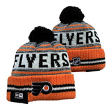 Philadelphia Flyers NHL knitted hats