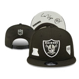 Las Vegas Raiders snapbacks adjustable hats