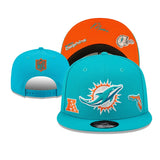 Miami Dolphins snapbacks adjustable hats