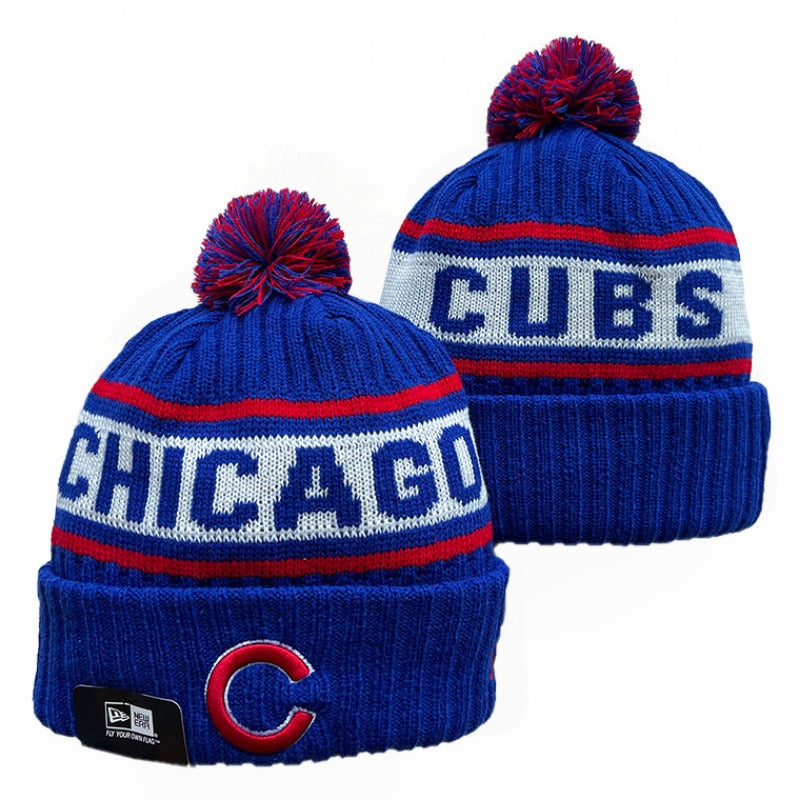 Chicago Cubs MLB knitted hats