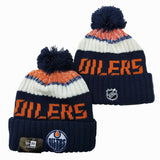 Edmonton Oilers NHL knitted hats