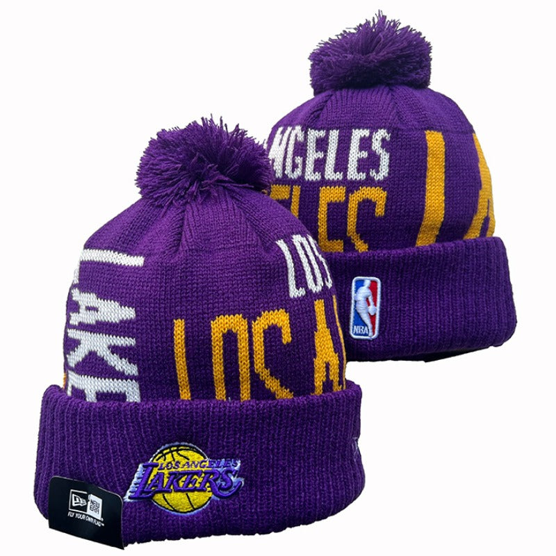 Los Angeles Lakers NBA knitted hats